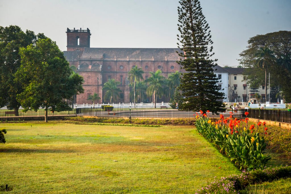 basilica of bom jesus, unesco world heritage site in old goa, goa, india
